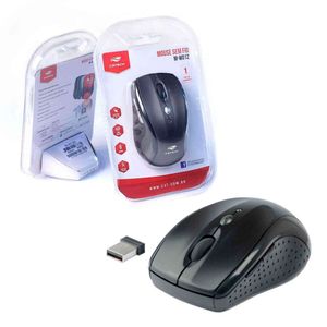 Mouse C3Tech M-W012Bkv2 Wireless Tecnologia Free Smart Link