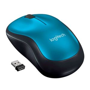 Mouse Logitech M185 Wireless Azul 1000Dpi