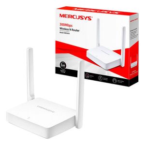 Roteador Wireless Mercusys Mw301R 300Mbps Ipv6 2 Antenas