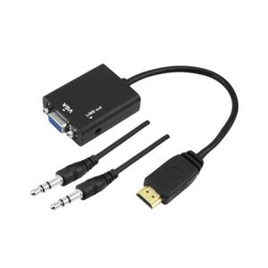 Cabo Adaptador Gv Hdmi-M / Vga-Femea C/Audio Cbh.518