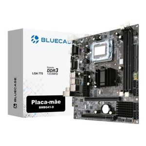 Placa Mae 775 Bluecase Bmbg41 A2v S V R Ddr3 Oem Com Caixa P