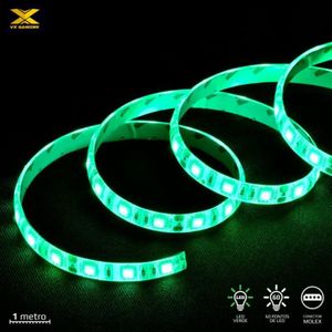 Fita De Led Vx Gaming Verde Molex 60 Pontos Led 1m Ldm1
