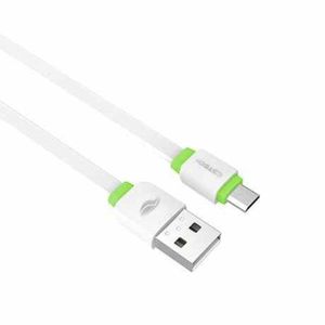 Cabo De Dados Usb V8 1m C3tech Cb 100wh Branco