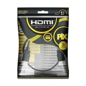 Cabo Hdmi Gold 1 Metro 4k Ultrahd Pix 018 2221