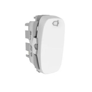 Pulsador Para Campainha Gracia Maxx Branco Bivolt Alumbra
