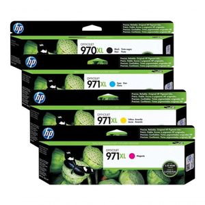 Cartucho Hp 970xl Cn628am Conjunto 4 Cores Kit