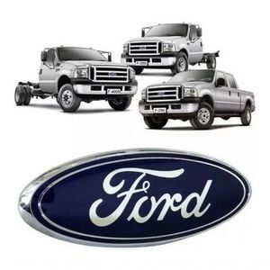 Emblema Logo Grade Dianteira F250 F350 F4000 2007 Até 2016