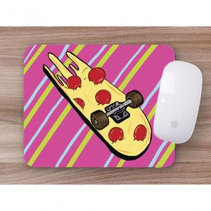 Mouse Pad Skate Sk8 Skateboarding Skate Pizza