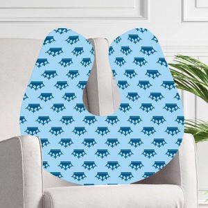 Almofada P/ Amamentação Travesseiro Bebê Princípe Azul