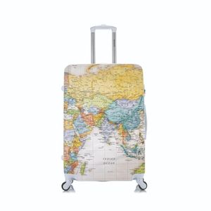 Capa Protetora Para Mala Viagem G Mapa Mundi