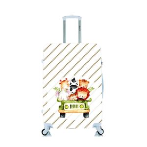 Capa Protetora Para Mala Viagem Personalizada Grande Safari