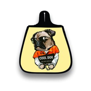 Lixo Car Lixeira Carro Neoprene Personalizado Pug Cool Dog
