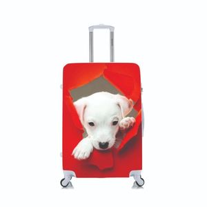 Capa Protetora Para Mala Viagem Pequena Pitbull Filhote
