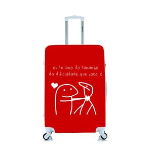 Capa Protetora Mala Viagem G Eu Te Amo