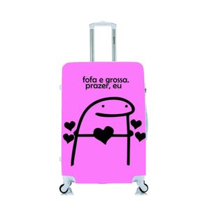 Capa Protetora Para Mala Viagem G Fofa E Grossa