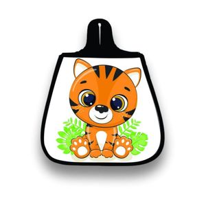Lixo Car Lixeira Carro Neoprene Personalizado Tigre