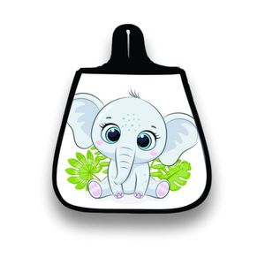 Lixo Car Lixeira Carro Neoprene Personalizado Elefante