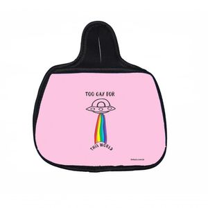 Lixo Car Too Gay For This World Neoprene 3mm Medidas 30x25cm