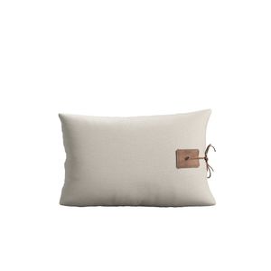 Almofada 55x35cm Em Linho Meets Alves Pereira Areia