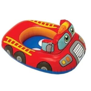 Baby Bote Infantil Inflavel Intex 1 A 2 Anos Vermelho