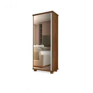 Multiuso Com Espelho 1 Porta Puxador Moderno Londres