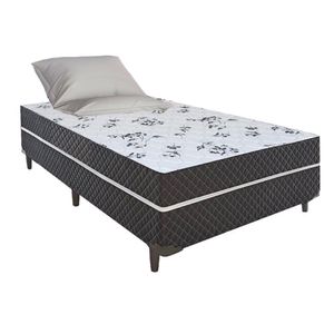 Cama Box Solteiro Conjugada Ortopédica 88X188X39