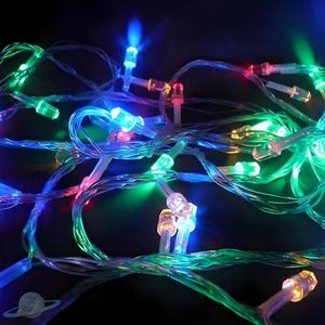 Pisca Pisca 100 Leds Cordão Diamante Colorido 5m 220v