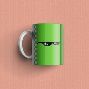 Óculos Thug Life - Caneca De Qualidade Premium