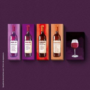 Vinho Harmonização Com 15mm De Com Borda Infinita 15mm