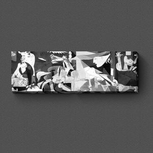 Guernica, Picasso - Quadro Ou Placa Decorativa 2Pçs 15mm