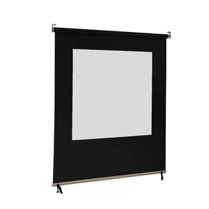 Toldo Cortina Flex - Pvc - 4,00 M Largura 2,00 Preto