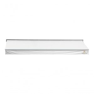 Toldo Articulado Flex - Pvc - 3,00M Branco Projeção 2,50