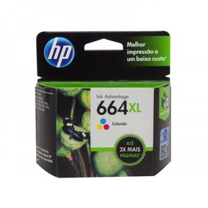 Cartucho Hp F6v30ab (664xl) Colorido