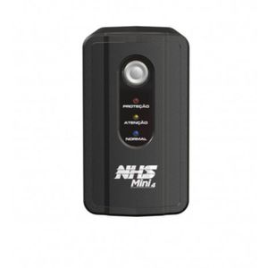 Nobreak Mini 4 600va Memória Flash Interna Nhs Preto Bivolt