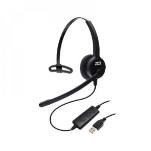 Fone De Ouvido Headset Zox Dh-80 Usb Preto