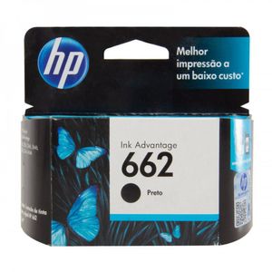 Cartucho Hp Cz103ab (662) Preto