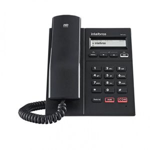 Telefone Ip Intelbras Tip 125i Poe Preto