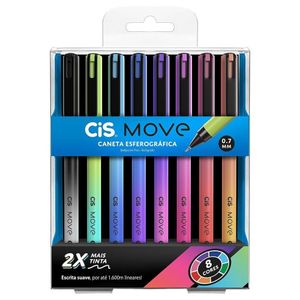 Caneta Cis Move 0.7 C/8 520668