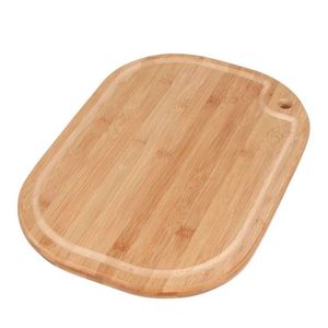 Tabua De Bamboo Oval 39 X 28cm - Mor