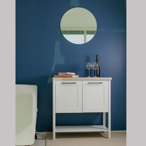 Aparador Buffet Ditália C/ Espelho 2 Portas Bn-02 Branco