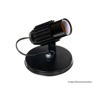Spot Alum Aletado 1 Canopla Preto