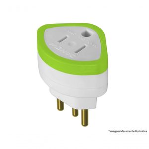 Plug Macho Adapt 2P+T 10A/250V 1630 C/12Pcs