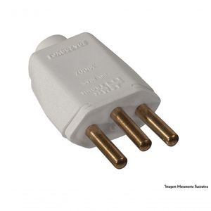 Plug Macho 2P+T 20A/250V Cz 39007 C/10Pcs