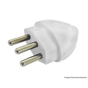 Plug Desmontavel Macho 2P+T 20A/250V Br 1616 C/12Pcs