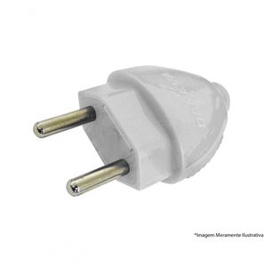 Plug Desmontavel Macho 2P Ate 20A/250V Br 1615 C/12Pcs