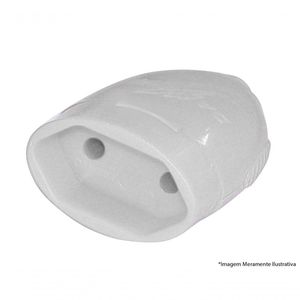 Plug Desmontavel Femea 2P Ate 20A/250V Br R1610 C/12Pcs