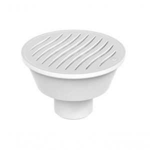 Ralo Tigre Conico C/Grelha Branco 100Mmx40Mm