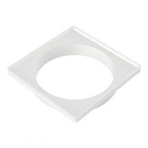 Porta Grelha Quad Tigre 10Cm Branca C/12Pcs