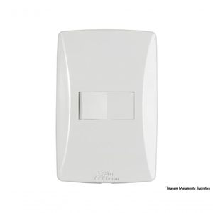 Interruptor Petra Par Horiz C/Pl 81002H C/10Pcs