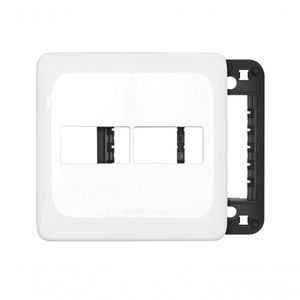 Pial Pop Modulo Placa+Suporte 1+1 Posto 4X4 Lgp42